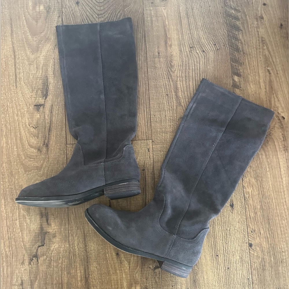 Women’s Sole Society Kellini Gray Boots, Size 6.5